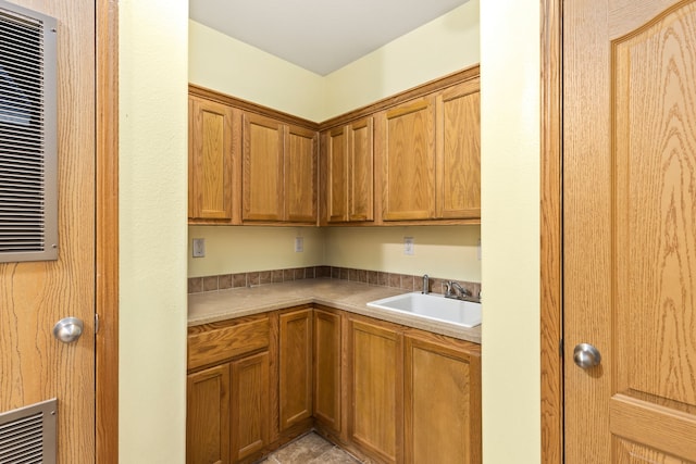 washroom with a sink