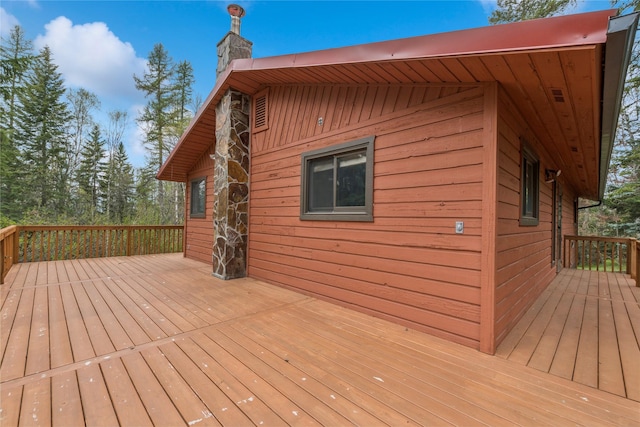 535 Reservoir Rd, Whitefish, MT 59937 - view of wooden terrace