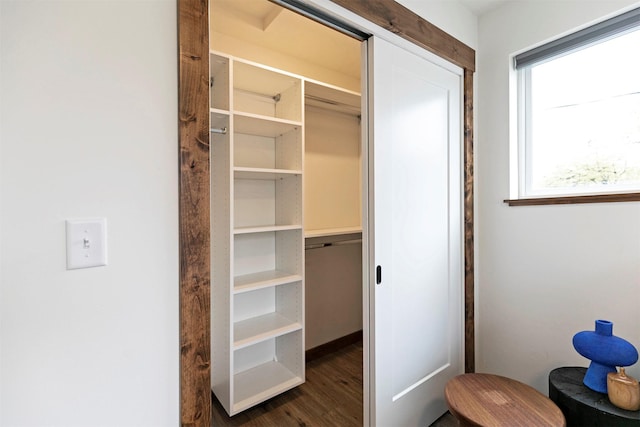 view of closet