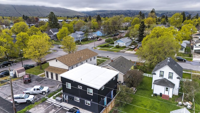 drone / aerial view featuring a residential view