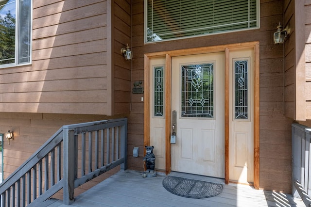 view of property entrance