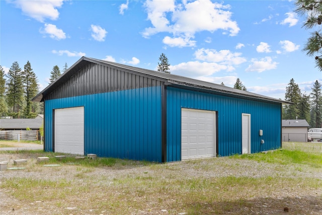 29 Shoreline Dr, Thompson Falls, MT 59873 - view of detached garage