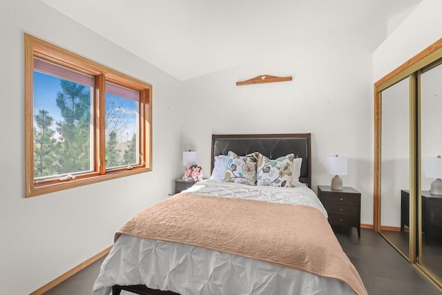2301 Larkspur Ln, Great Falls, MT 59404 - bedroom with lofted ceiling and a closet