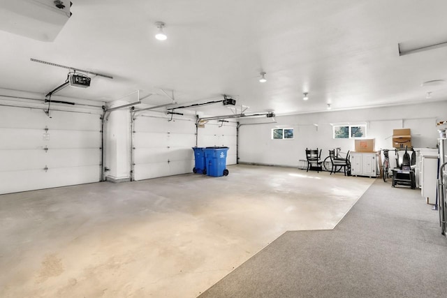 2301 Larkspur Ln, Great Falls, MT 59404 - garage featuring a garage door opener