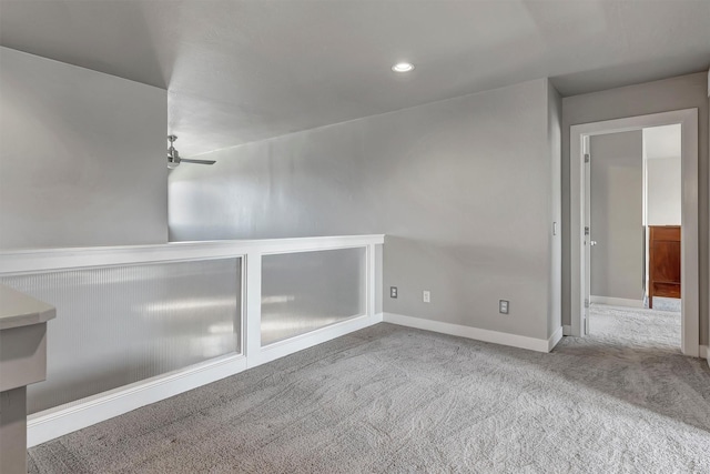 5010 Jeff Dr, Missoula, MT 59803 - interior space featuring baseboards, a ceiling fan, and recessed lighting