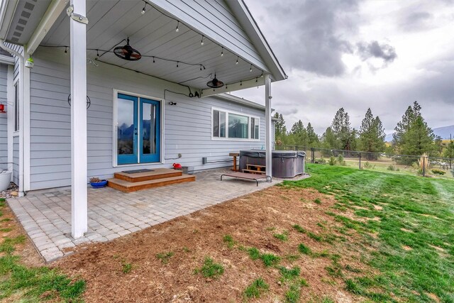 118 Rambling River Rd, Stevensville, MT 59870 - view of yard featuring an outdoor fire pit and a mountain view