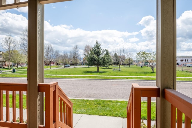 4112A Geary Ln Unit A, Missoula, MT 59808 - interior space featuring a lawn and a porch