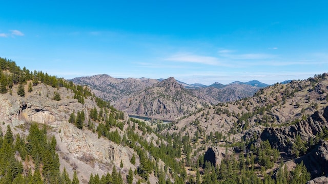 view of mountain feature