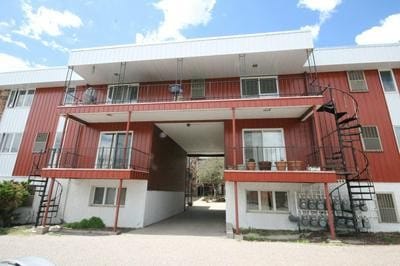 view of rear view of property