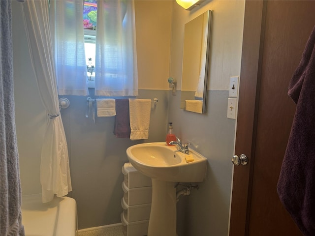 bathroom with toilet