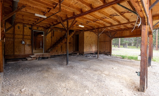view of stable