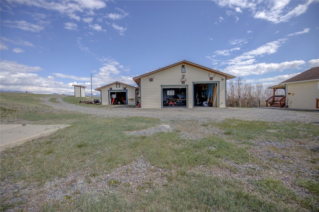 view of outbuilding with an outdoor structure