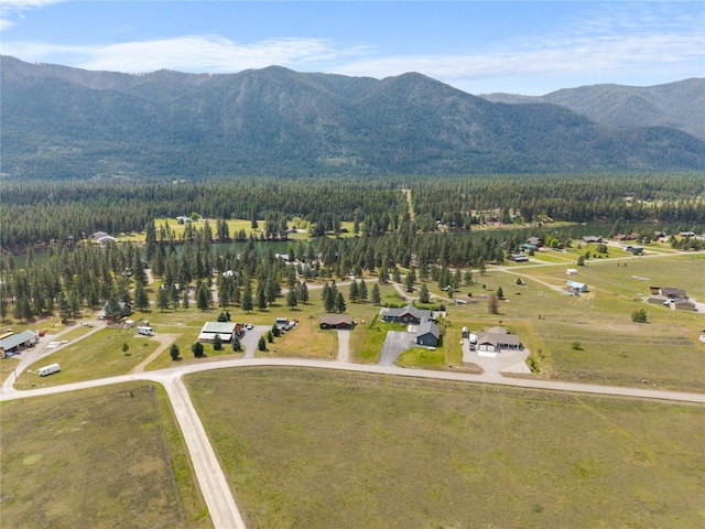 70 Moccasin Ln, Thompson Falls, MT 59873 - bird's eye view of mountains and a heavily wooded area