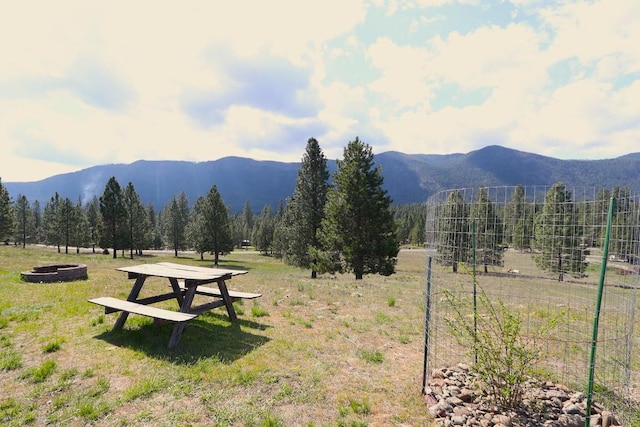 property view of mountains