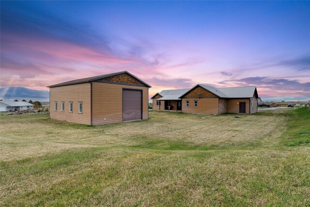 20 Windy Meadow Dr, Townsend, MT 59644 - exterior space featuring an outdoor structure and a lawn