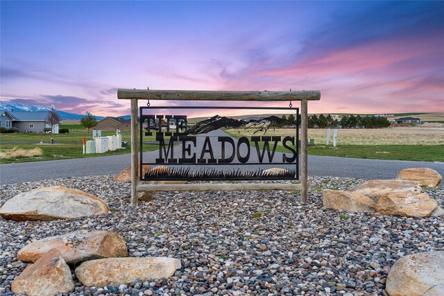20 Windy Meadow Dr, Townsend, MT 59644 - view of community / neighborhood sign