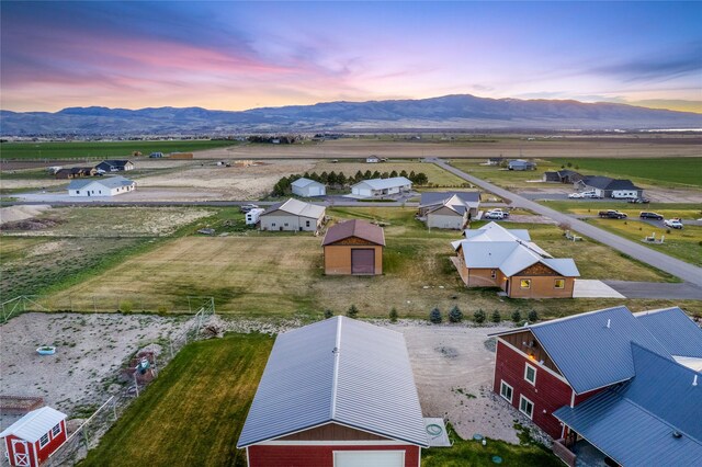 20 Windy Meadow Dr, Townsend, MT 59644 - drone / aerial view with a rural view and a mountain view