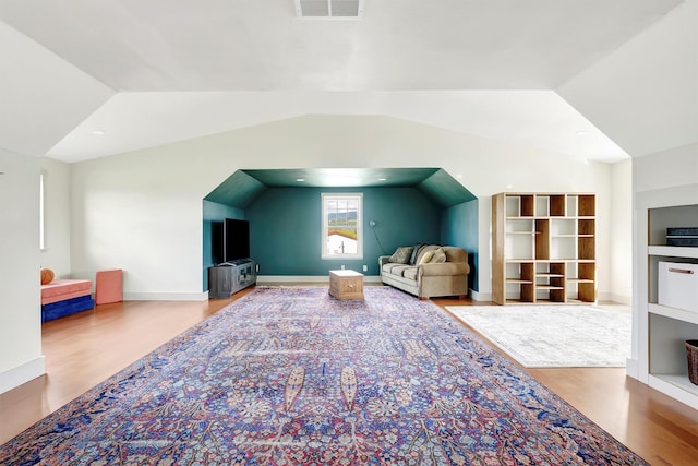 685 Hollibaugh Rd, Stevensville, MT 59870 - bonus room featuring wood finished floors and vaulted ceiling