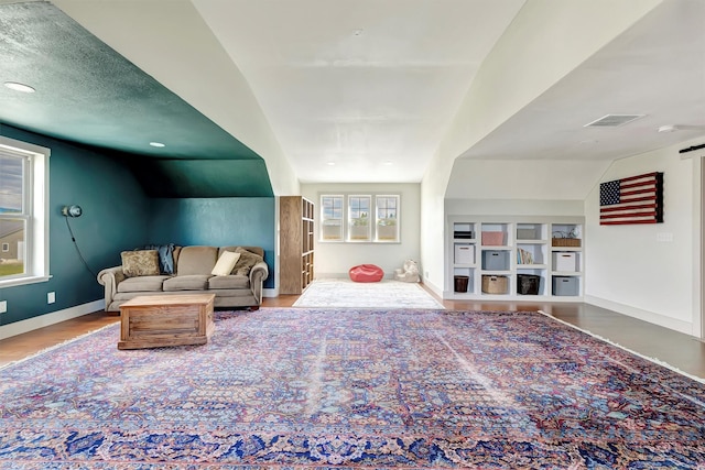 685 Hollibaugh Rd, Stevensville, MT 59870 - living area with wood finished floors and baseboards