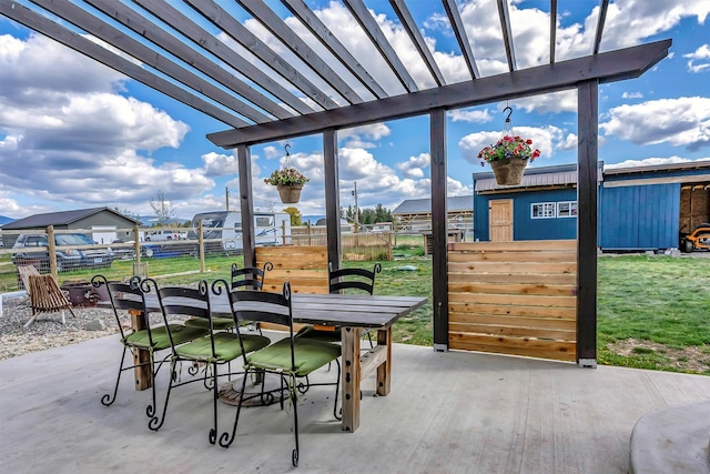 685 Hollibaugh Rd, Stevensville, MT 59870 - view of patio