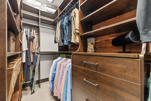 view of spacious closet