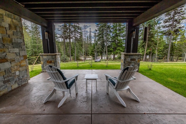 view of patio / terrace
