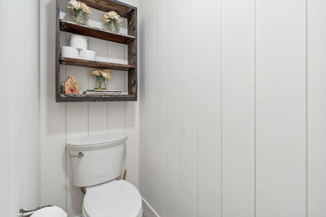 bathroom with toilet