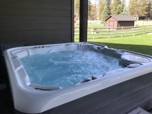 248 Forest Edge Trl, Kalispell, MT 59901 - exterior view of a hot tub