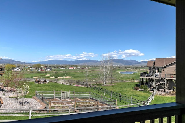 2626 Muirfield Ct, Missoula, MT 59808 - view of mountain background with a nearby body of water and rural landscape