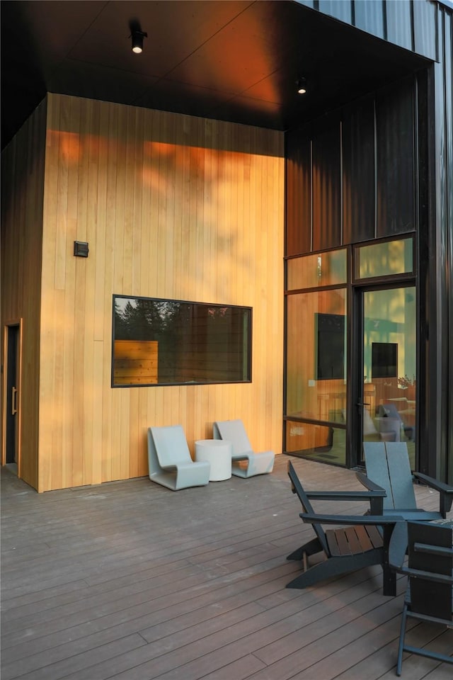 view of deck