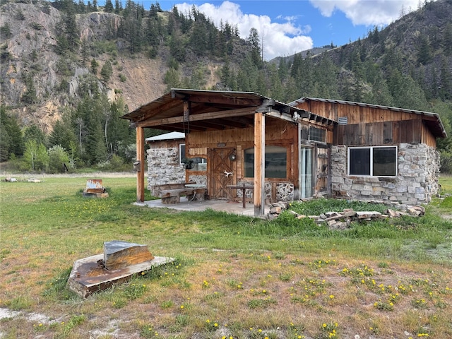 9536 Mt Highway 200, Plains, MT 59859 - view of outdoor structure featuring a mountain view
