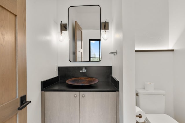 176 S Shooting Star Cir, Whitefish, MT 59937 - half bath with vanity and toilet