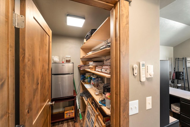 view of pantry