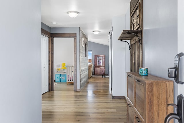 1521 Cheery Dr, Belgrade, MT 59714 - hallway featuring light wood-type flooring
