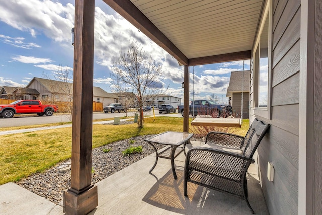 1521 Cheery Dr, Belgrade, MT 59714 - view of patio with a residential view