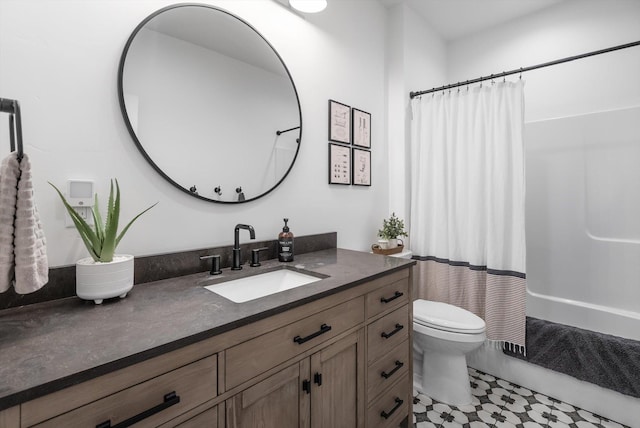 1007 Pheasant Ridge Dr, Kalispell, MT 59901 - bathroom with vanity and shower / tub combo with curtain