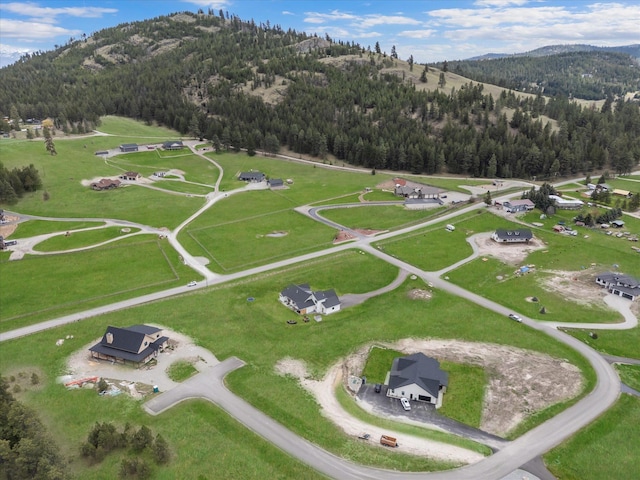 1007 Pheasant Ridge Dr, Kalispell, MT 59901 - view of property location with mountains and a heavily wooded area