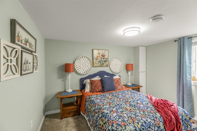 2908 6th Ave S, Great Falls, MT 59405 - carpeted bedroom with baseboards and a textured ceiling
