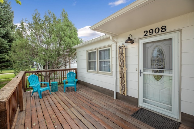 2908 6th Ave S, Great Falls, MT 59405 - view of deck