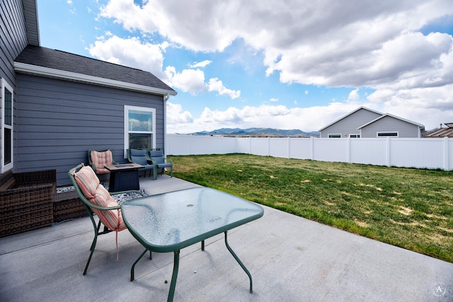 2800 Ashley Ave, East Helena, MT 59635 - view of patio / terrace with fence and outdoor lounge area