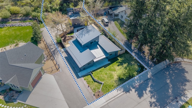 bird's eye view