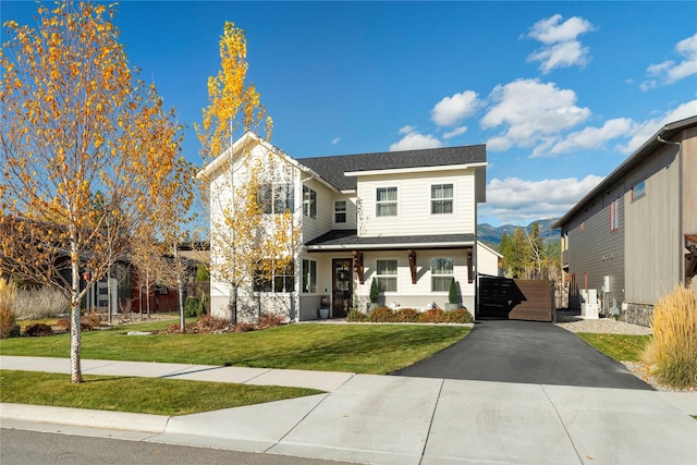 736 Cottonwood Ct, Whitefish, MT 59937 - view of front of property featuring a gate