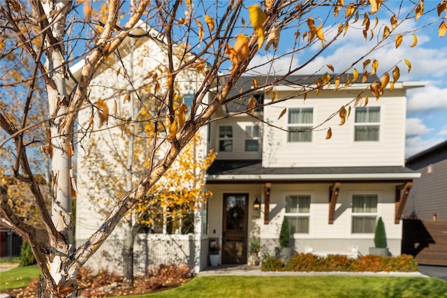 736 Cottonwood Ct, Whitefish, MT 59937 - view of front of property featuring a front yard