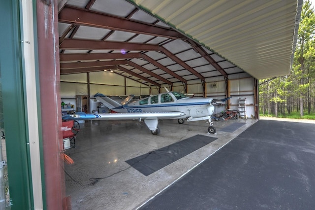view of vehicle parking