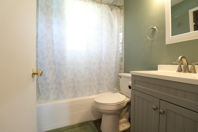 2060 Schilling St, Missoula, MT 59801 - bathroom with vanity, toilet, and shower / tub combo