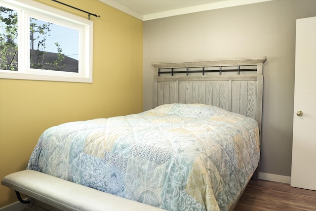 2060 Schilling St, Missoula, MT 59801 - bedroom featuring baseboards and wood finished floors