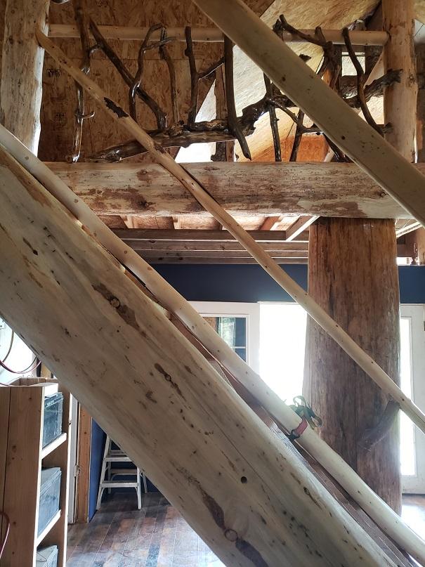 513 Spruce Gulch Rd, Helmville, MT 59843 - view of unfinished attic