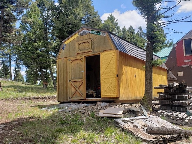513 Spruce Gulch Rd, Helmville, MT 59843 - view of shed