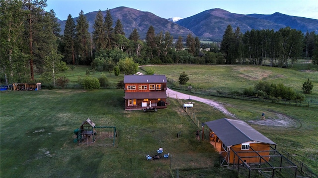 85 Martin Ln, Florence, MT 59833 - view of mountain background featuring rural landscape