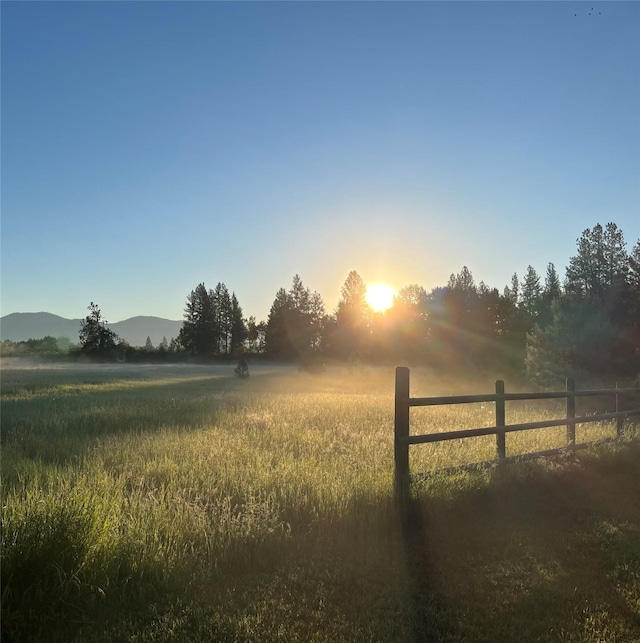 85 Martin Ln, Florence, MT 59833 - view of yard featuring a mountain view and a view of rural / pastoral area